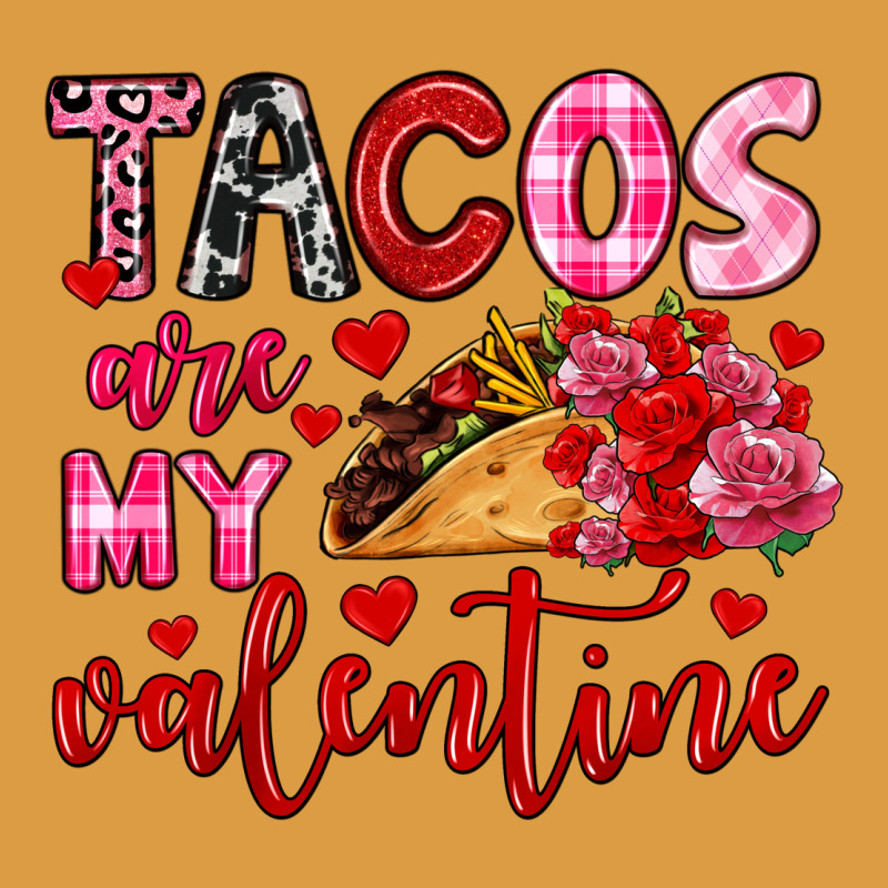 Tacos Are My Valentine Urban Heavy Tee by OliviaCreatesArt | Teevron