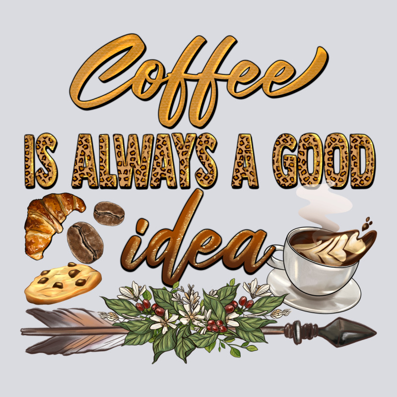 Coffee Is Always A Good Idea Zipper Hoodie by BarkalooDesign | Teevron