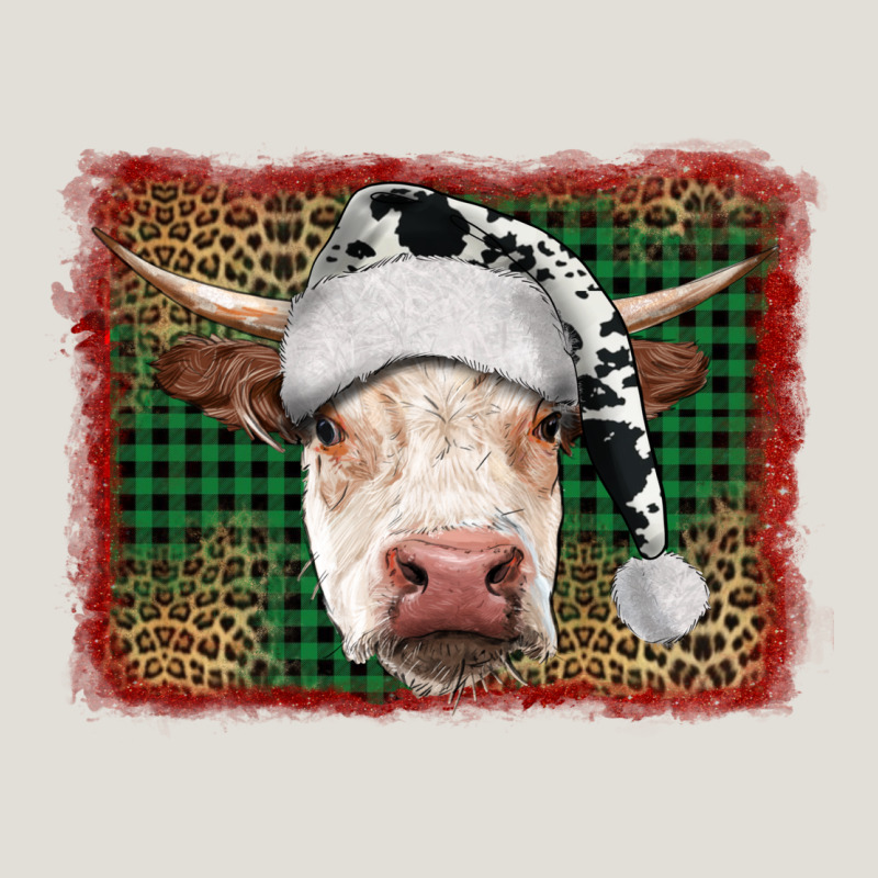 Merry Christmas Hereford Cow With Background Heavy Core Tee by RanaPortraitStore | Teevron