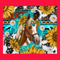 Cowhide Aztec Horse Classic Tee | Teevron