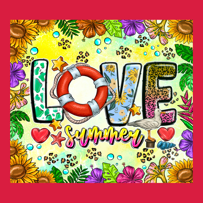 Love Summer Premium Hoodie by CowhideDigitalArt | Teevron