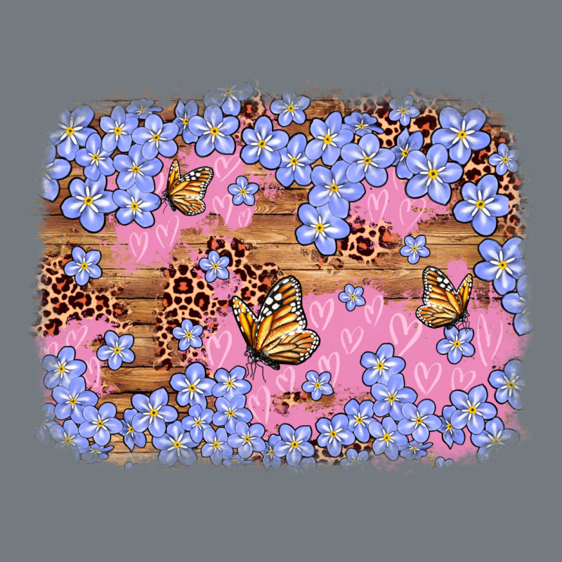 Easter Butterfly Leopard Background Heavyweight Sweatshirt by Artiststas | Teevron
