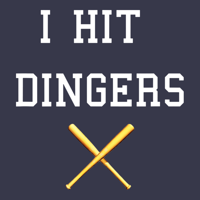 I Hit Dingers Baseball Long Sleeve Tee by maiPhamDesign | Teevron