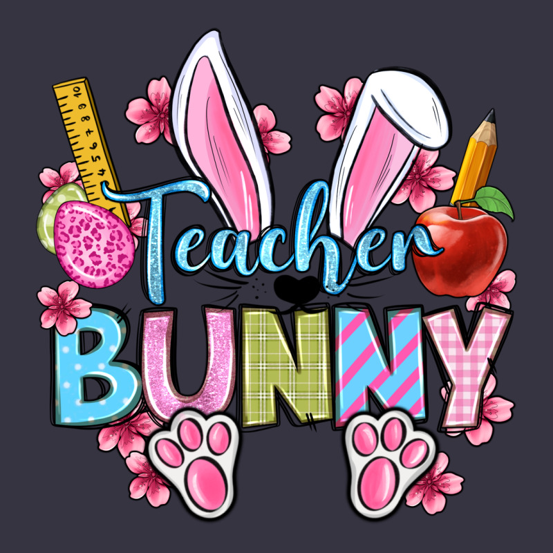 Easter Teacher Bunny Vintage Hoodie by OliviaCreatesArt | Teevron