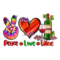 peace love wine | Teevron