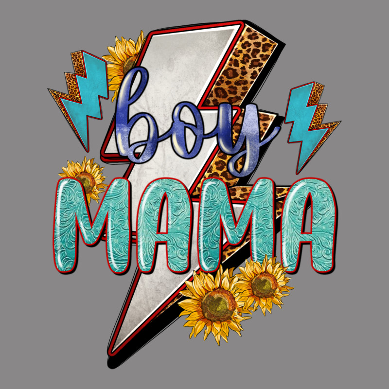 Boy Mama Lightning Bold Mother's Day Vintage Tee by HowdyJamesFarm | Teevron