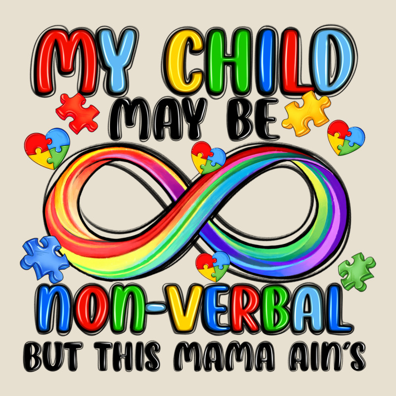 My Child May Be Non Verbal But This Mama Ain's Urban Hoodie by JahusDesignShop | Teevron