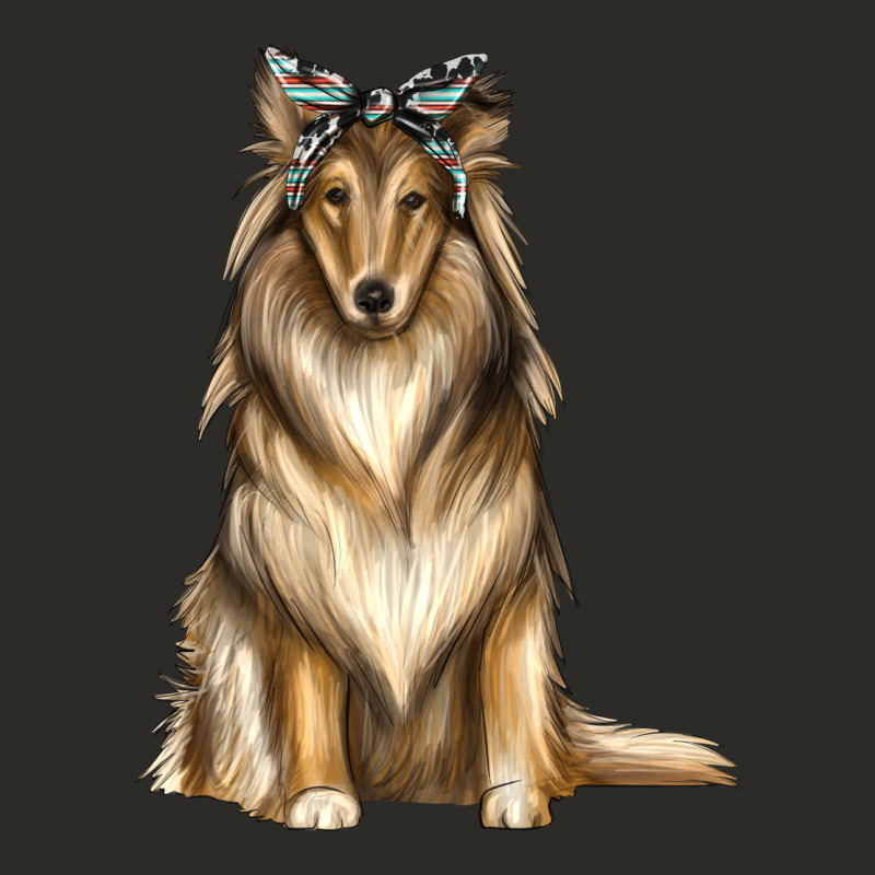 Collie With Bandanna Heavy Core Tee by texasbilliewilder | Teevron
