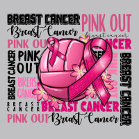 Volleyball Pink Out Breast Cancer Classic Tee | Teevron