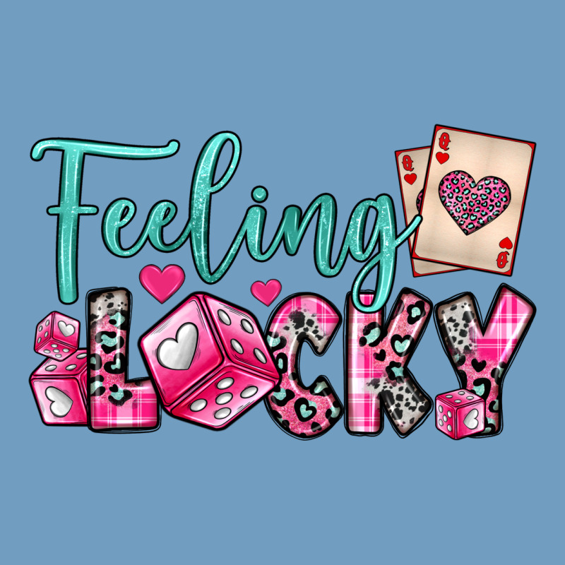 Feeling Lucky Urban Heavy Tee by OliviaCreatesArt | Teevron