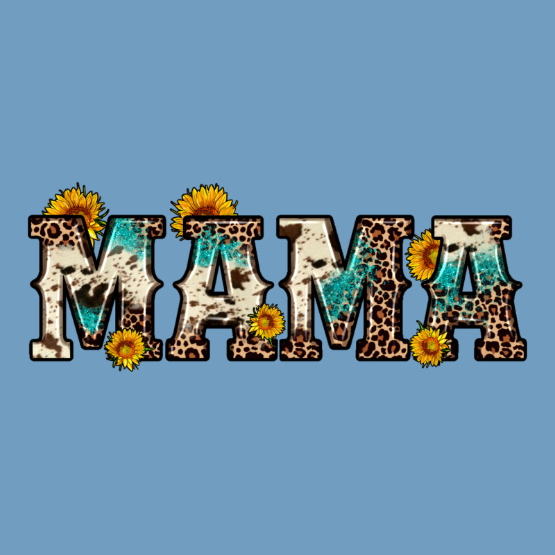 Mama Sunflower Leopard Urban Heavy Tee by OliviaCreatesArt | Teevron
