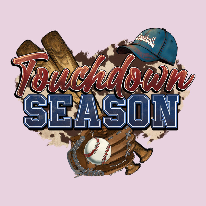 Touchdown Season Baseball Ladies Tee by HowdyJamesFarm | Teevron