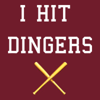 I Hit Dingers Baseball Zipper Hoodie | Teevron