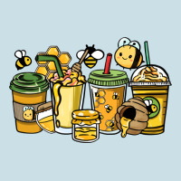 Honey Bee Coffee Cups Ladies Tee | Teevron