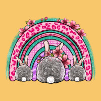 Easter Bunny Rainbow Vintage Hoodie | Teevron