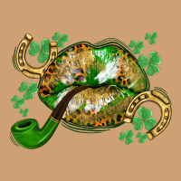 St. Patrick's Day Lips Vintage Tee | Teevron