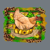 St Patricks Day Farm Chicken Gold Eggs Leopard Serape Glitter Heavyweight Sweatshirt | Teevron