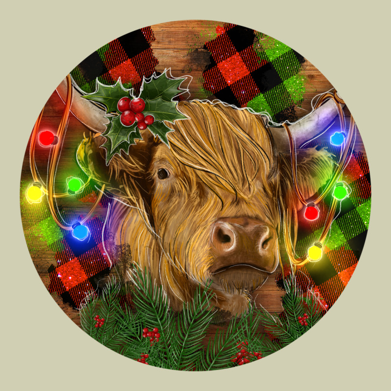 Brown Cow Christmas Heavy Core Tee by RanaPortraitStore | Teevron
