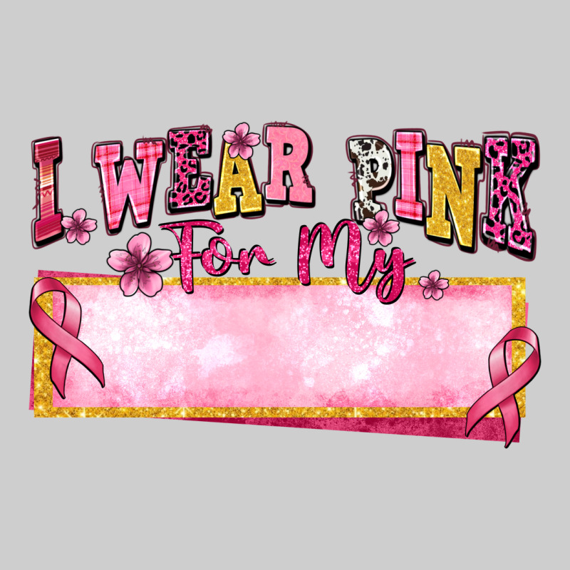 Personalized I Wear Pink For My Premium Tee by texasbilliewilder | Teevron
