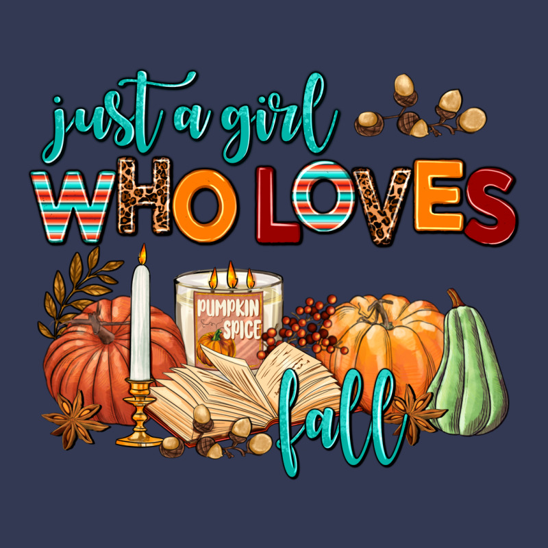 Just A Girl Who Loves Fall Heavyweight Hoodie by AdoDesignShop | Teevron