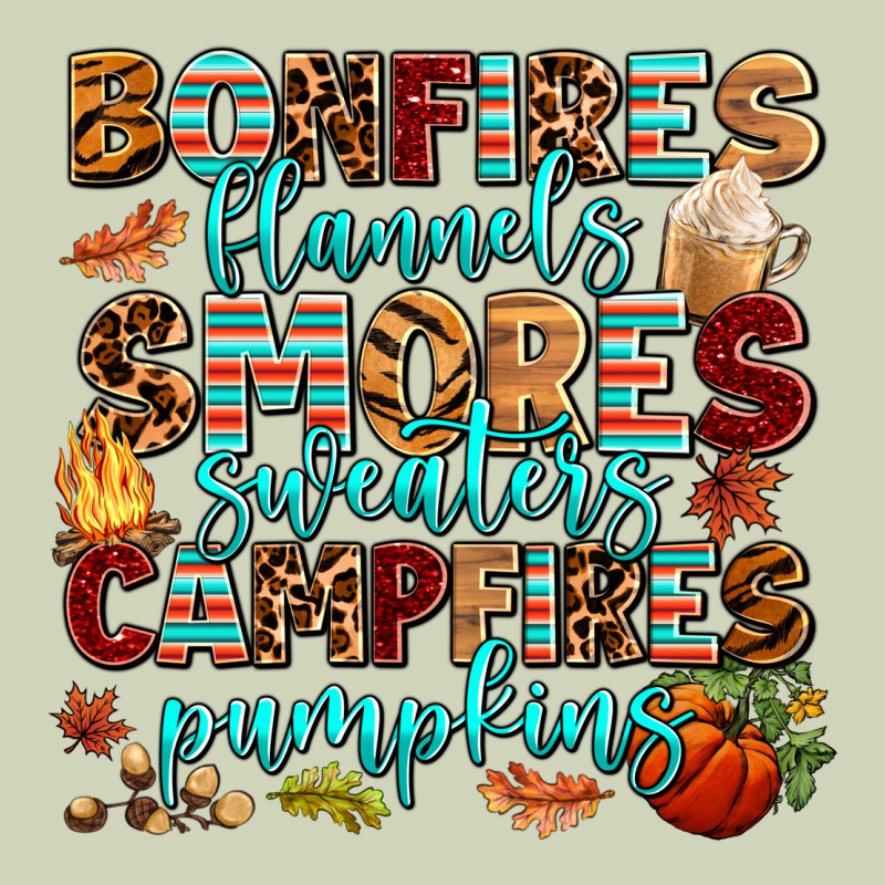 Bonfires Flannels Smores Heavyweight Hoodie by AdoDesignShop | Teevron