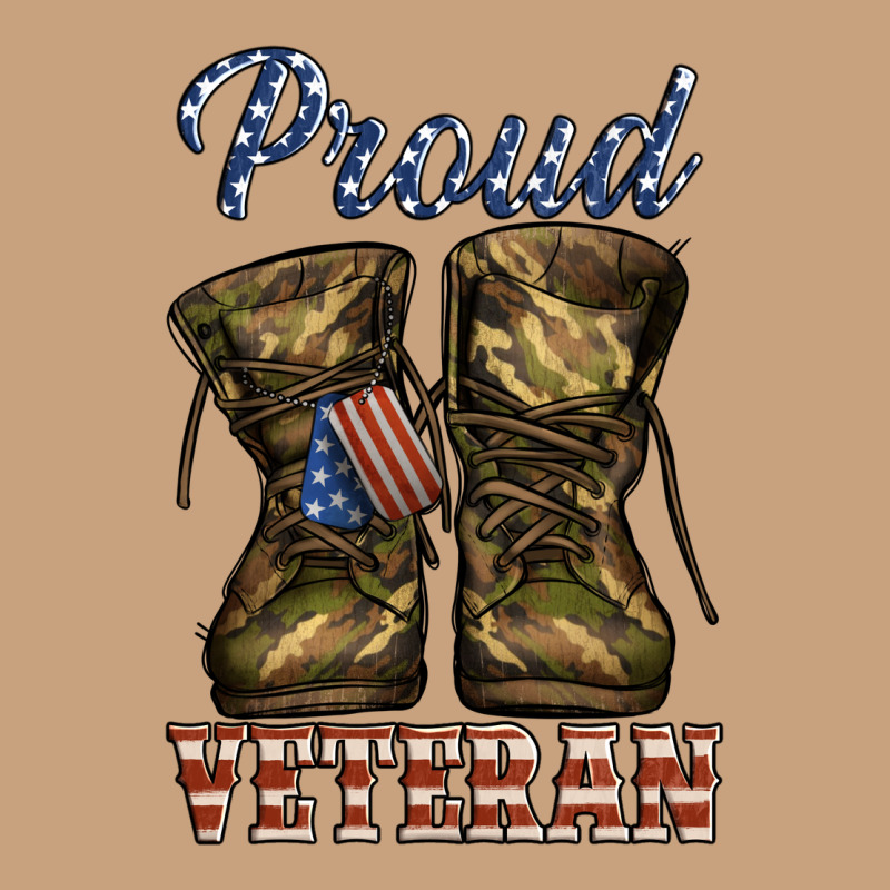 Proud Veteran Camo Shoes Vintage Tee by Jasminsmagicworld | Teevron