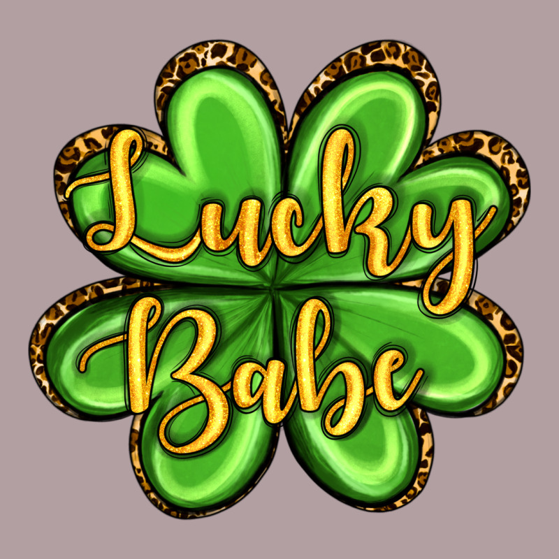 St. Patrick's Lucky Babe Vintage Hoodie by OliviaCreatesArt | Teevron