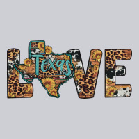 Love Texas Map Sunflower Leopard Cowhide Heavyweight Sweatshirt | Teevron