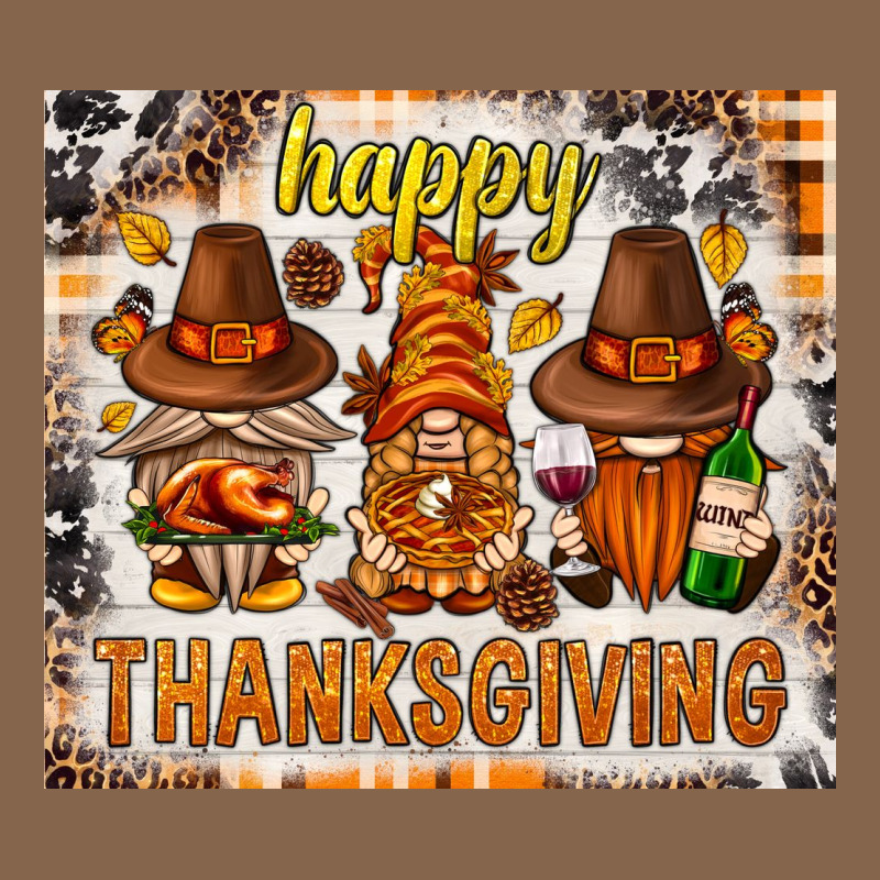 Happy Thanksgiving Gnomes Premium Tee by NancyCooperArtShop | Teevron