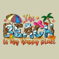 The Beach Is My Happy Place Heavy Core Tee | Teevron