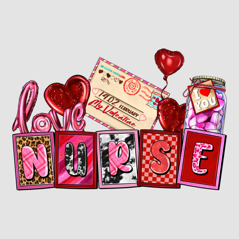 Valentines Day Nurse Premium Sweatshirt by AdoDesignShop | Teevron