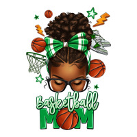 Basketball Mom Afro Messy Bun | Teevron
