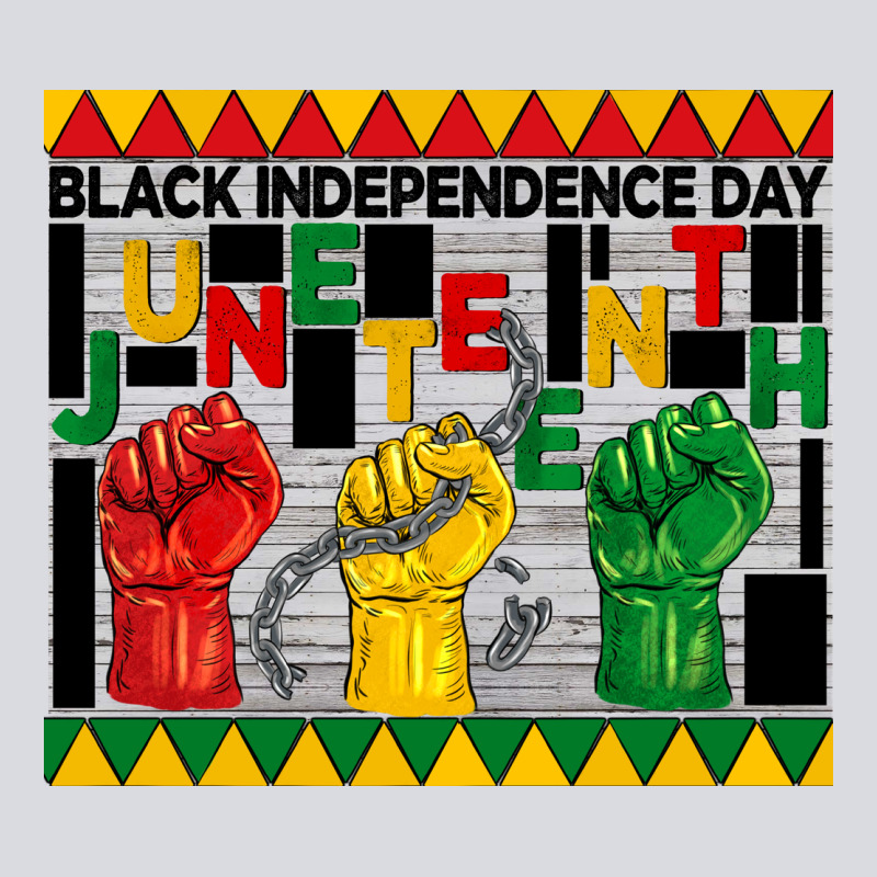 Black Independence Day Juneteenth Tumbler Zipper Hoodie by BarkalooDesign | Teevron