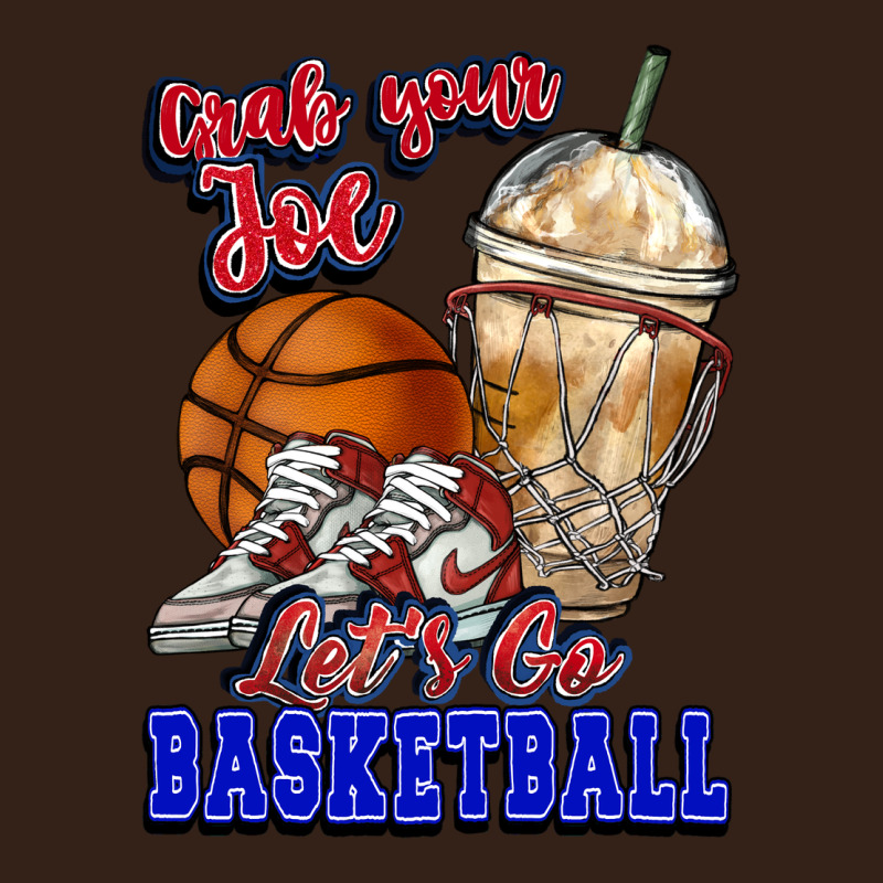 Grab Your Joe Let's Go Basketball Heavy Core Tee by NancyCooperArtShop | Teevron