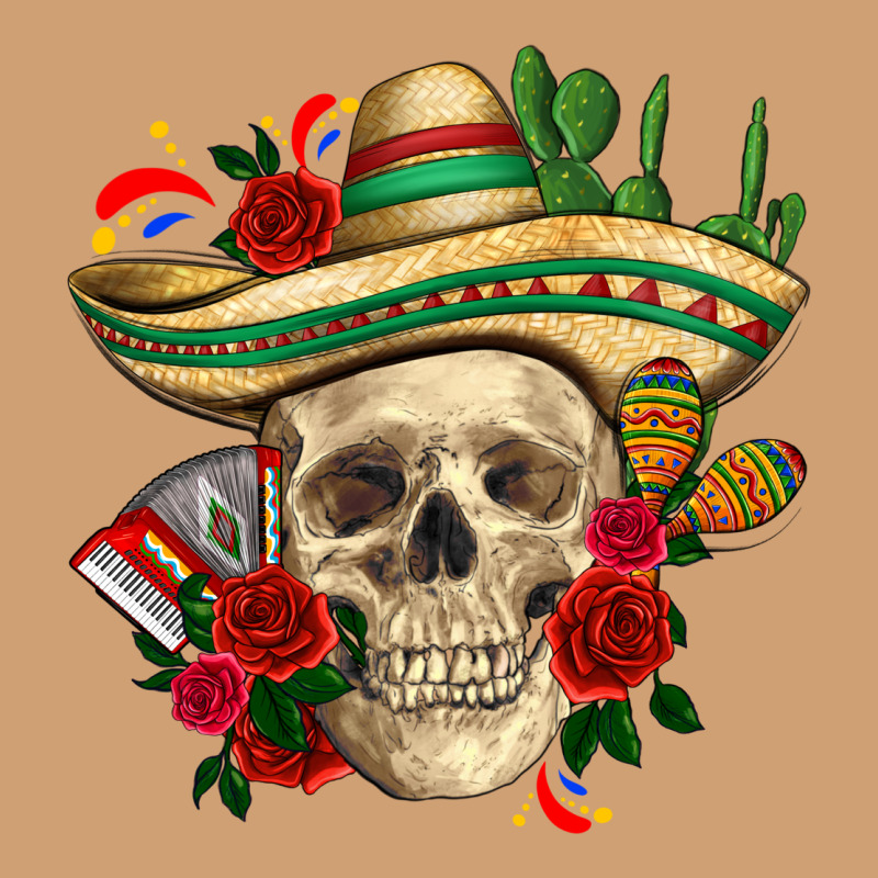 Di De Los Muertos With Roses Mexico Vintage Tee by HowdyJamesFarm | Teevron