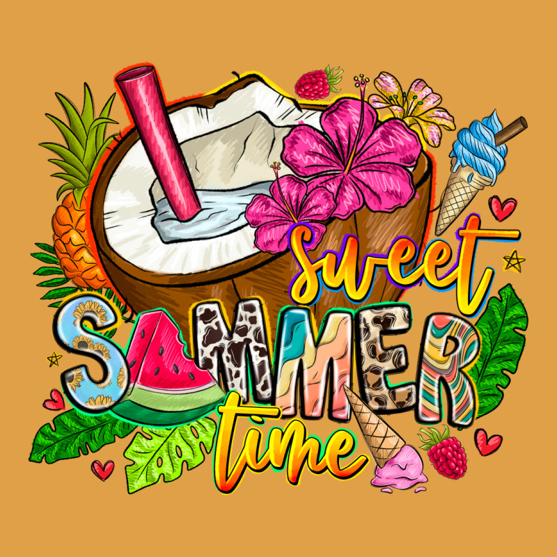 Summer Time Premium Hoodie by CowhideDigitalArt | Teevron