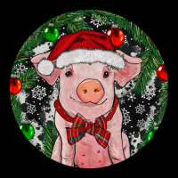 Sitting Pig Christmas Heavy Core Tee | Teevron