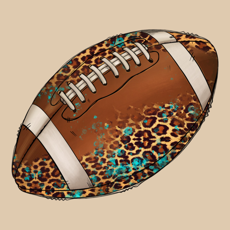 Western Football Leopard Turquoise Pattern Heavyweight Sweatshirt by Artiststas | Teevron