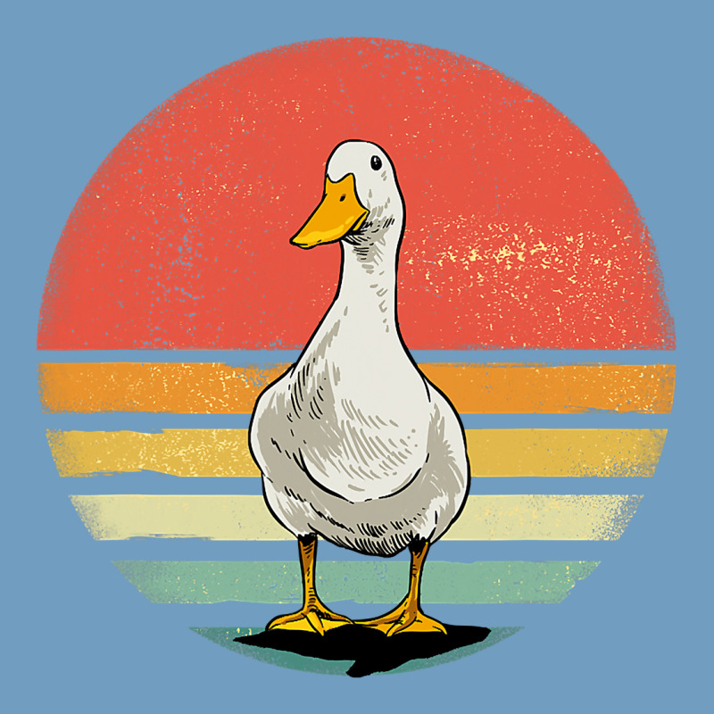 Retro Vintage Duck Urban Heavy Tee by maiPhamDesign | Teevron