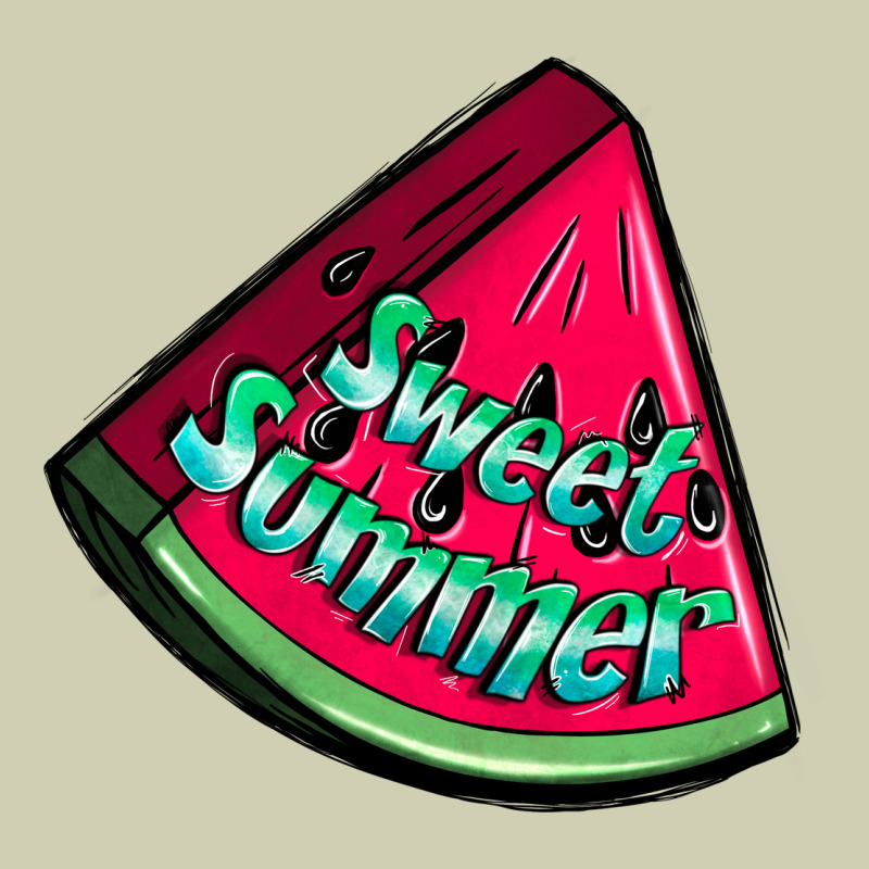 Sweet Summer Watermelon Heavy Core Tee by NancyCooperArtShop | Teevron