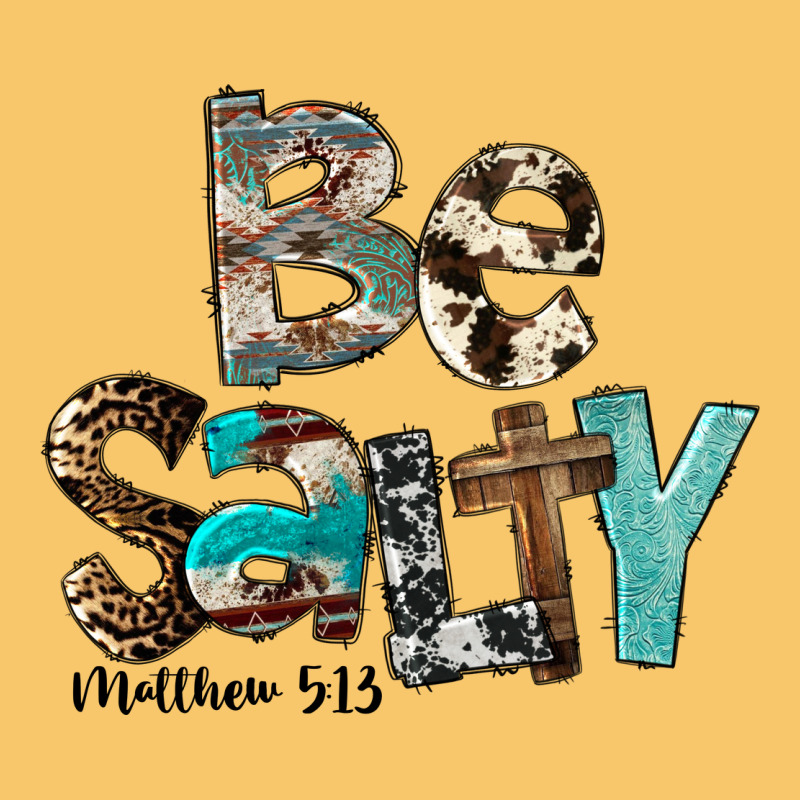 Be Salty Matthew 5:13 Vintage Hoodie by FaDigitalArtStudio | Teevron