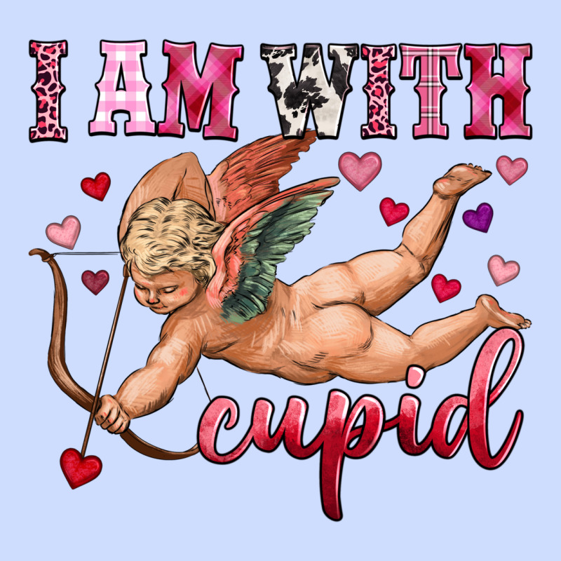 I Am With Cupid Urban Heavy Tee by OliviaCreatesArt | Teevron