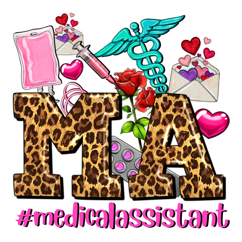 Valentines Day M A Medical Assistant Premium Sweatshirt by AdoDesignShop | Teevron