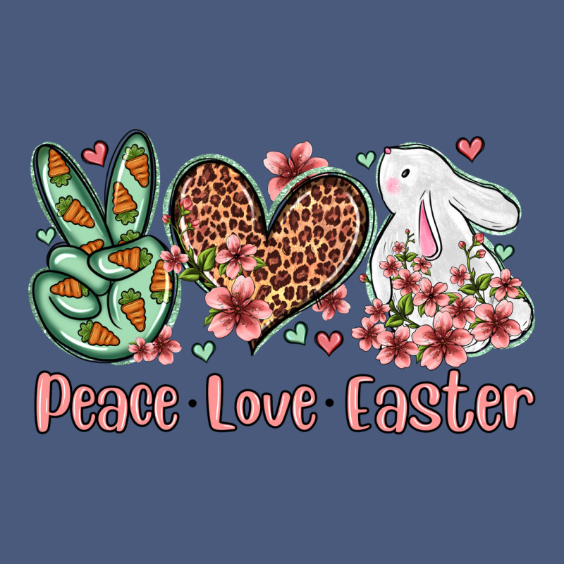 Easter Day Peace Love Easter Vintage Hoodie by OliviaCreatesArt | Teevron