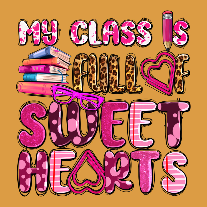 My Class Is Full Of Sweet Hearts Olivia Urban Heavy Tee by OliviaCreatesArt | Teevron