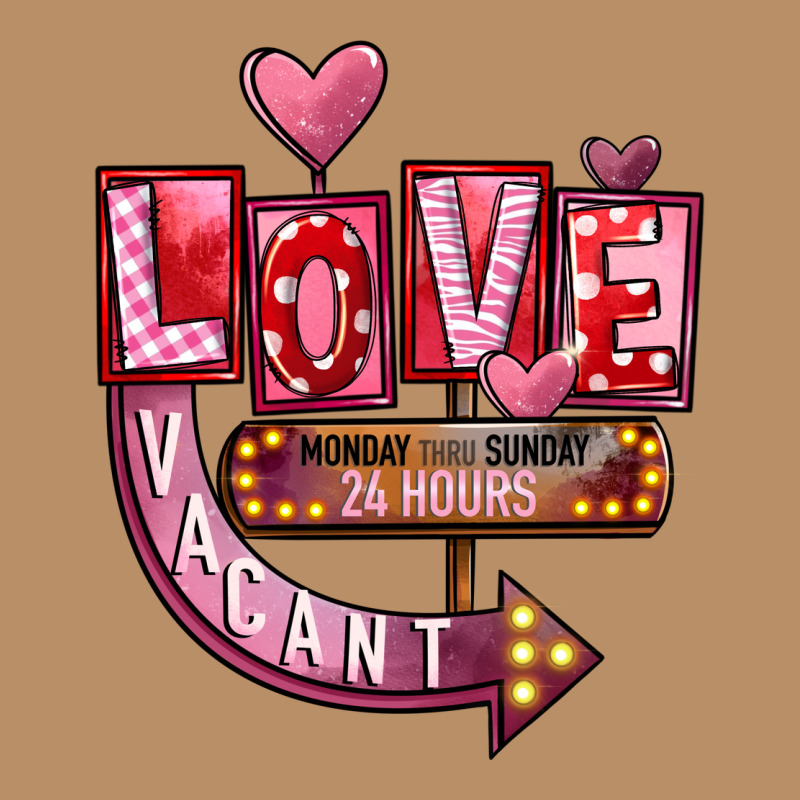 Valentine's Day Love Vacant Vintage Hoodie by FaDigitalArtStudio | Teevron