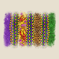 Mardi Gras Brushstroke Urban Heavy Tee | Teevron