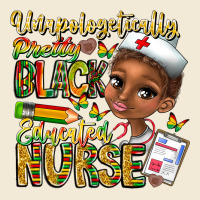 Unapologetically Pretty Black Educated Nurse Premium Hoodie | Teevron