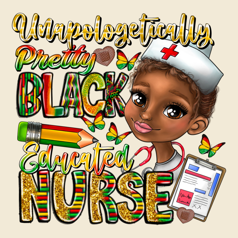 Unapologetically Pretty Black Educated Nurse Premium Hoodie by CowhideDigitalArt | Teevron