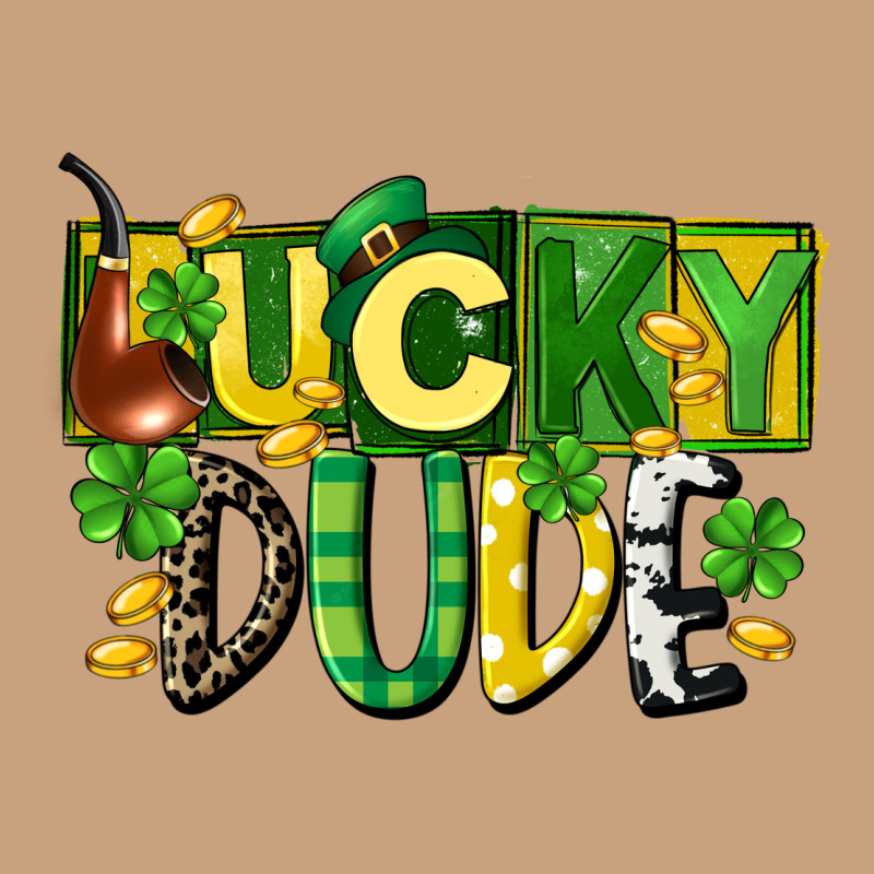 Lucky Dude  St. Patrick's Day Vintage Tee by CowGirlArtShop | Teevron